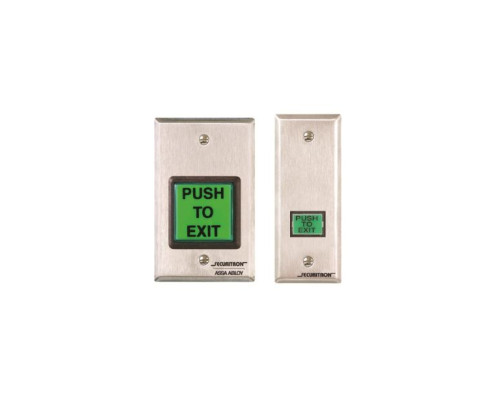 Securitron EEB2 Emergency Exit Button with 30 Second Timer, Single Gang, Green/Red/Handicap