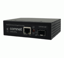 Comnet CNMCSFPbt 1 x 10/100/1000M TX 90W PSE + 1 x 100/1000M SFP 90W bt gigabit POE media converter