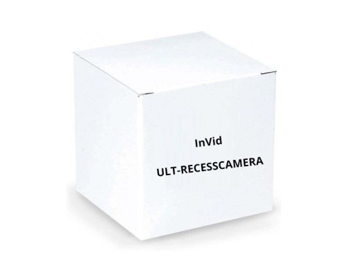 InVid ULT-RECESSCAMERA Ultra Indoor Varifocal Camera with Recess Box for Ceiling Mount