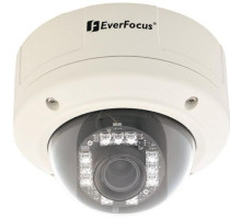 Everfocus EHD363 700TVL Outdoor IR Vandal Dome, 3.7-12mm