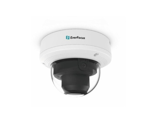 EverFocus EHN1250-SG 2 Megapixel Outdoor Network IR Dome Camera with 2.8-12mm Lens