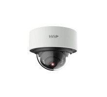 InVid ELEV-P5DRXIR28 5 Megapixel IP Plug & Play Outdoor Dome Camera, 82’ IR Range, 2.8mm Lens