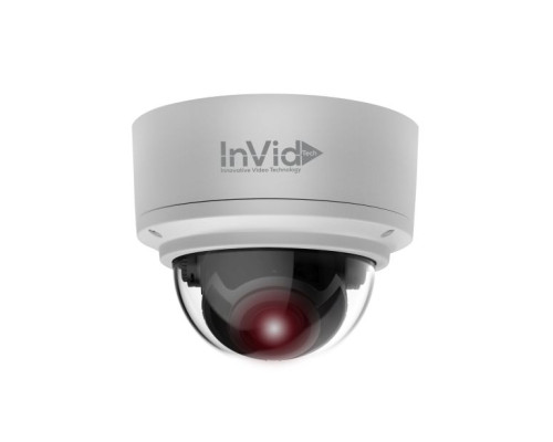 InVid ELEV-P5DRXIR28N 5 Megapixel IP Plug & Play Outdoor IR Dome Camera with 2.8mm Lens