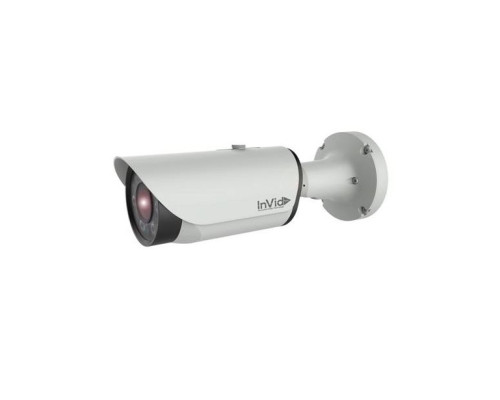 InVid ELEV-P8BWXIRA3611 8 Megapixel IP Plug & Play Outdoor IR Bullet Camera, 3.6-11mm Lens