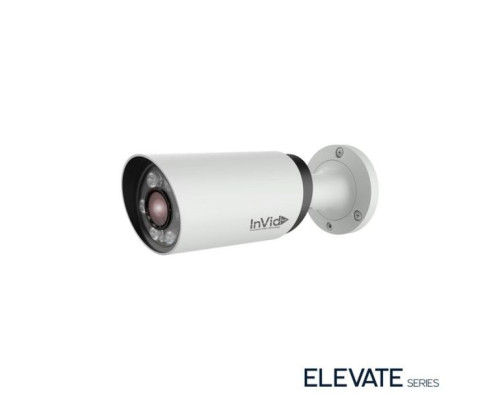 InVid ELEV-P8BXIR28 8 Megapixel IP Plug & Play Outdoor Bullet Camera, 2.8mm Lens