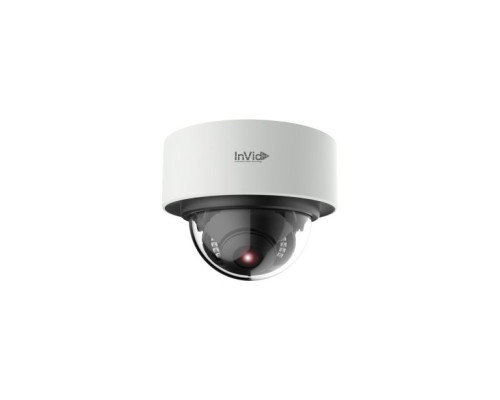 InVid ELEVI-P8DRXIR28 8 Megapixel IP Plug & Play Outdoor IR Dome Camera with 2.8mm Lens