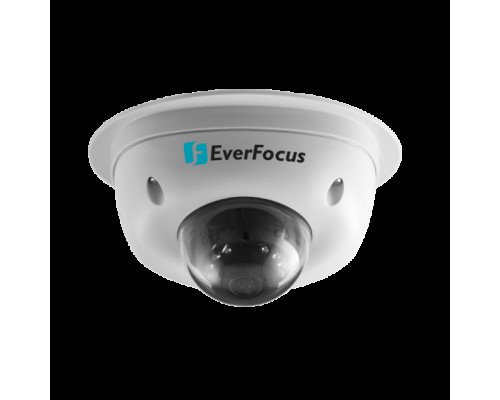 EverFocus EMN2560-MIT 5 Megapixel Network Outdoor IR Dome Camera with 2.8mm Lens