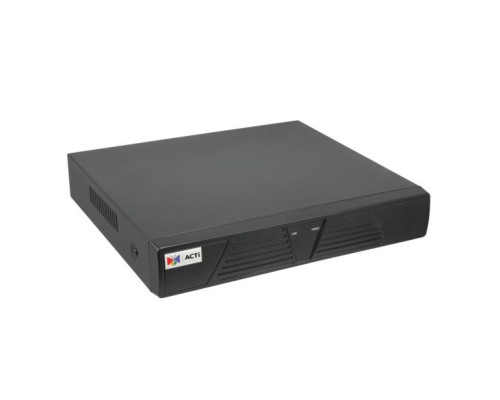 ACTi ENR-010P 4-Ch 1-Bay Desktop Standalone NVR w/4-port PoE Connector