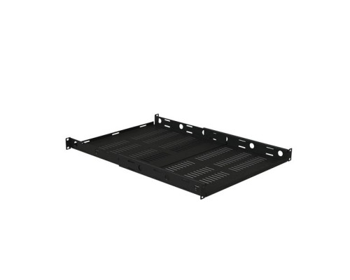 VMP ER-S1U4P 1u Vented 4 Post Rack Shelf