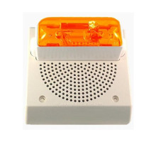 Bosch ET70WPA2475W-NW Speaker/Strobe 24V 75C Amber Lens - White