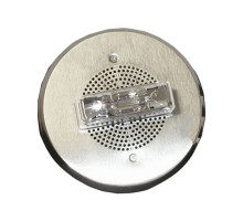 Bosch ET90-24MCC-FN High-Performance Round Speaker Strobe - Nickel