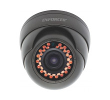 Seco-Larm EV-N2206-NW4Q 2 Megapixel Indoor/Outdoor IR Network Rollerball Camera, 2.8-12mm Lens