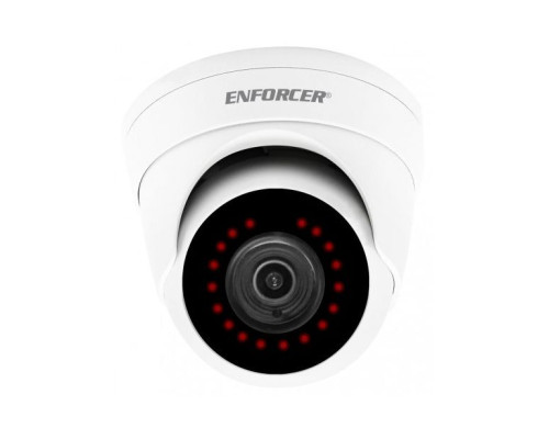 Seco-Larm EV-Y2251-A2WQ 2MP 4-in-1 HD Fixed IR Turret Camera, 2.8mm Lens, White