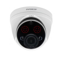 Seco-Larm EV-Y2251-AMWQ 2MP 4-in-1 HD Varifocal IR Turret Camera, 2.8-12mm Lens, White