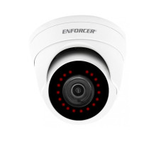 Seco-Larm EV-Y2501-A2WQ 5MP 4-in-1 HD Fixed IR Turret Camera, 2.8mm Lens, White