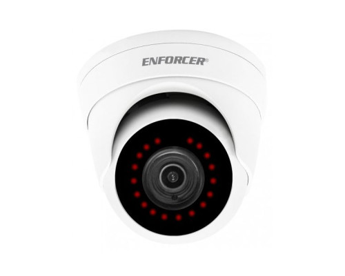 Seco-Larm EV-Y2501-A2WQ 5MP 4-in-1 HD Fixed IR Turret Camera, 2.8mm Lens, White