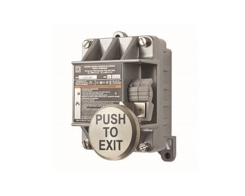 Alarm Controls EXP-1 Momentary Action Switch, PUSH TO EXIT