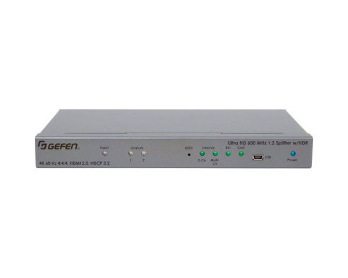 Linear EXT-UHD600-12 4K Ultra HD 600 MHz 1:2 Splitter with HDR