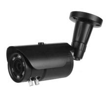 EverFocus EZH5243B 1080p Analog Outdoor IR Vandal Bullet Camera, 3.5-16mm Lens