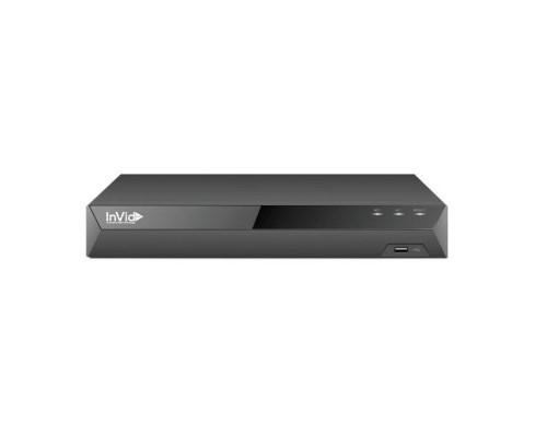 InVid EN1A-4X4 4 Channels 4K Network Video Recorder with 4 Plug & Play Ports, No HDD