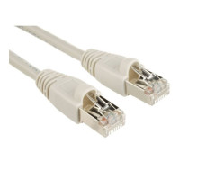 Cantek CT-W-CAT6-3-W CAT 6 UTP Patch Cable, White, 3 Feet