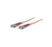 Intellinet 470094 Fiber Optic Patch Cable, Duplex, Multimode