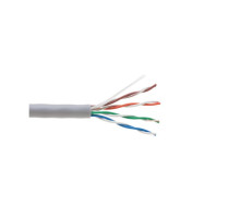 MDY Group 909878 Network CAT 5e CCA UTP Cable, Gray, Standard Box, 1000 Feet