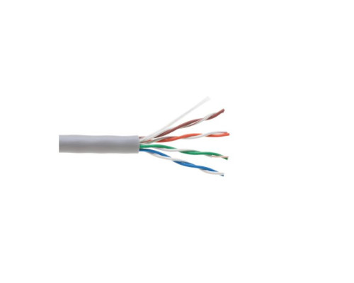 MDY Group 909878 Network CAT 5e CCA UTP Cable, Gray, Standard Box, 1000 Feet