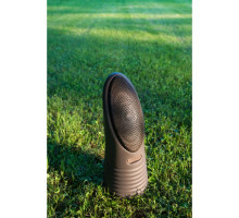 Bogen IG4M Bollard-Style In-ground/Stake-Mount Satellite Speaker, Mulch Brown Color Enclosure