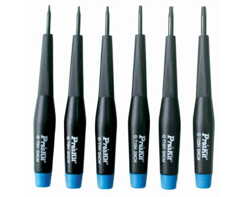 Eclipse Tools 800-150 6 Piece Precision Security Star Tip Screwdriver Set