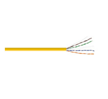 Kramer BCLS-31YL-5 CAT 6A U/UTP 23AWG 650MHz Bulk Cable, 1640 Feet, Yellow