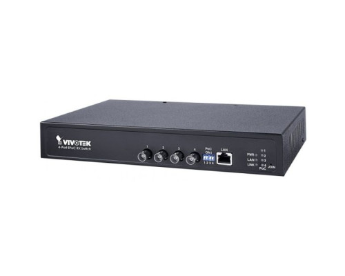 Vivotek AW-FCT-050A-250 4 Ports Unmanaged EPoC Switch