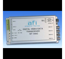 American Fibertek MT-946C Four Channel Digital Video, Multi-Protocol Data & Contact Closure, Multi-Mode