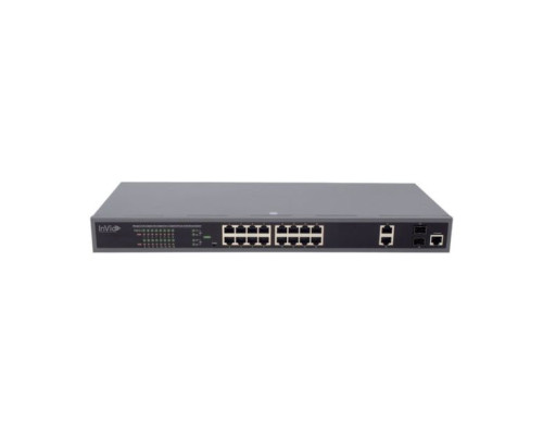 InVid VIS-POE16-2MAN 16-Port Managed PoE Switch