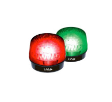 InVid INVID-SIREN54KITG LED Strobe Light with 54 LEDs and Programmable Siren, Green