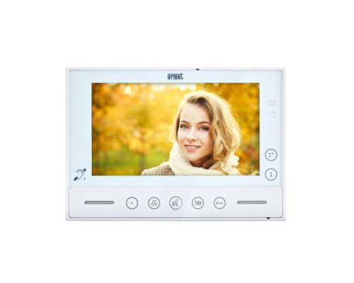 Urmet 1719-1 Vmodo Video Door Phone, 7' Soft-touch, 2 Voice System