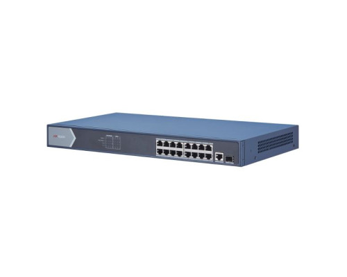 Hikvision DS-3E0518P-E 16 Port Unmanaged Gigabit PoE Switch