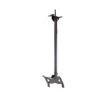 ViewZ VZ-CM308B Telescopic 3' - 8' Ceiling Mount with Length, Rotation and Tilt Adjust, Black