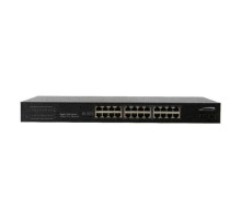 Speco P24S26G 26 Port Gigabit Switch with 24-PoE Ports and 2 SFP Uplink