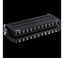 TRENDnet TC-P12C6AS 12-Port Cat6A Shielded Wall Mount Patch Panel