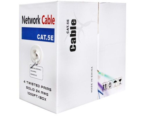 ENS CAT5E-BLU-2 Cat5E-2 Stranded Cable, 1000 Feet, Blue