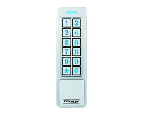 Seco-Larm SK-B241-PQ Bluetooth Access Controller, Mullion Keypad with Proximity Card