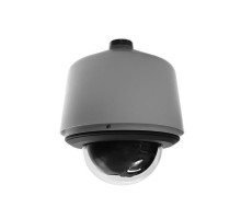 Pelco S6220-ESGL0US 2 Megapixel Spectra Enhanced Low Light HD Pendant Environmental Network Stainless Steel PTZ Dome Camera, 20X, Smoked, Gray, US