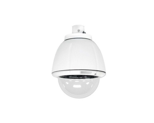 Sony UNI-IRS7C1 7-inch Indoor Vandal Resistant Housing, Pendant Mount for SNC-RZ50N & SNC-RZ30N, AC 24V, DC 12V Power Included, Clear Dome