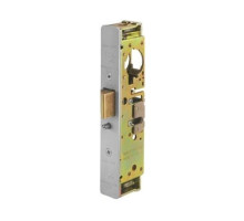 Adams Rite 4911W-36-628 Heavy Duty Deadlatch with Radius Faceplate with weatherseal in Clear