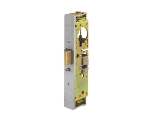 Adams Rite 4911W-36-628 Heavy Duty Deadlatch with Radius Faceplate with weatherseal in Clear