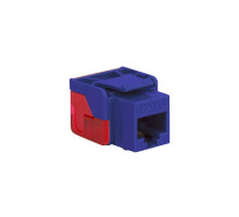 ICC IC1078L6PR EZ CAT 6 Keystone Jack, Purple