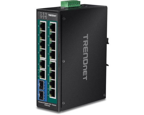 TRENDnet TI-PG162 16-Port Industrial Gigabit PoE