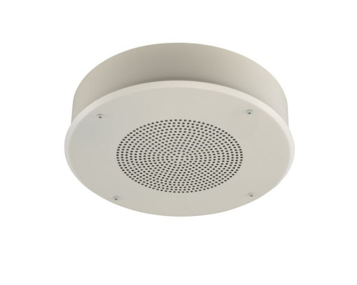 Louroe Electronics TLI-CS 8-inch Speaker w/ Microphone, Surface Ceiling Mounted