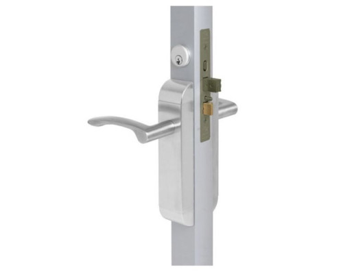 Adams Rite 2290-312-1MI-32D Dual Force Lock with Standard Flat Strike, Trim Set and 1-1/8